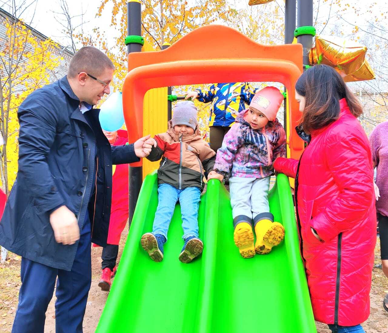 Детская площадка для «Наукограда»